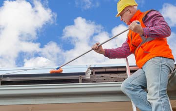 The Lees soft wash roof cleaning